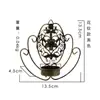 Suportes de Velas de Ferro Transfronteiriços Cuidadosamente Selecionados para Pendurar na Parede, Decorações de Parede, Castiçais, Artesanato para Casa, Pequenos Enfeites
