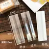 Sacos para Embalagem de Bolo de Abacaxi de Taiwan, Sacos de Papel de Seda em Material Fosco Transparente Atacado, 50 Peças por Pacote para Embalagem de Produtos Assados