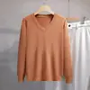 Nuevo suéter de punto atemporal para hombre de manga larga al por mayor con cuello en V, clásico de otoño e invierno, versátil, moda transfronteriza, top para hombre