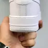 Guangzhou Jianjian Calçados e Roupas Putian Air Force One Branco Puro Tênis Masculino de Cano Baixo Clássico Af1 Tênis Brancos Confortáveis Femininos