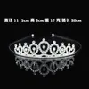 Diadema Corona para Niños Aleación Strass Accesorios para el Cabello Corona de Bebé Accesorios para el Cabello de Fiesta de Cumpleaños Accesorios para Vestido de Niña