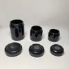 Nuevo fabricante de botellas de crema al por mayor botellas de vidrio violeta, el más vendido de Amazon botella de cáñamo material amatista termómetro