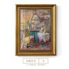 Luz de luxo pintura decorativa estilo europeu americano clássico pintura a óleo sala de estar pintura quarto corredor pendurado pintura nostálgico retro Villa mural