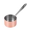 Taza de salsa de acero inoxidable 304 americana, plato para salsa de carne de restaurante occidental, salsa de tomate, taza para salsa con mango largo, cubo para salsa, taza para salsa