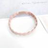 Banda de goma rosa para el cabello, banda para el cabello estilo coreano para niñas, cuerda para atar el cabello, tienda de 2 yuanes, lazo de perla simple, cuerda para el cabello, accesorios para el cabello