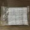 Garfo de fruta descartável grau alimentício embalagem simples embalagem independente garfo para bolo da lua barraca atacado garfo de cristal espesso de dois dentes