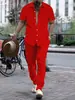 Traje Casual Esportivo Tendência Verão Europeu e Americano Transfronteiriço Amazon Aliexpress Terno Masculino Jacquard Gola Lapela Calça