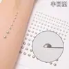Tachuelas Falsas para Cejas, Tachuelas para Labios Sin Perforación, Tachuelas para Nariz, Perlas Plateadas para Labios, Joyería Facial Sin Perforación, Pedrería Facial, Pegatinas de Diamantes para Festivales de Música