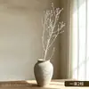 Rapsódia Véspera de Ano Novo Flor Eterna Luminária Galho Estilo Zen High-End Wabi-Sabi Decoração de Sala de Estar Flores Secas Galhos Secos