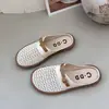 Zapatos de Pescador Súper Trendy con Diseño de Punta Cerrada, Mocasines para Mujer, Adecuados para Usar al Aire Libre, Nueva Moda de Primavera con un Toque de Lujo, Combinados con Faldas, Sandalias con Calados