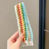 Diadema de Velcro Tejida para Mujer, Herramienta para Flequillo y Peinado de Primavera y Verano, Diadema de Estilo Étnico, Pinza para Flequillo de Viaje