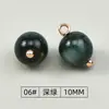 Botones redondos perlados de colores 10MM para cheongsam, traje Tang, Hanfu, 12 colores disponibles, botones para camisa en stock para venta al por mayor