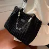 Bolso Puff Nube de Burbujas Bolso de Mujer 2025 Verano Nueva Moda Bolso de Hombro Plisado Gran Capacidad Bolso Tote de Axila