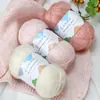 Bufanda de Hilo de Algodón Tejido Terciopelo Nube Bola de Hilo Hecha a Mano DIY Regalo para Novio o Novia Bola de Hilo de Grosor Medio