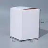 Caixa de Papelão Branca Spot Caixa Retangular Espessa Branca Caixa de Embalagem Caixa Colorida de Papel Branco Caixa de Embalagem para Presente Pode Ser Personalizada