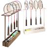 Rack de gran capacidad para bádminton y tenis, Rack de colocación, Gimnasio, Rack de almacenamiento de equipo deportivo, Artefacto de almacenamiento de artículos deportivos