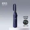 Sombrilla Automática de 20 Varillas con Degradado para Clima Soleado y Lluvioso, Protección UV, Impresión Publicitaria con Logo Personalizado, Parasol