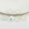 Abalorios Acrílicos de Estrella de Cinco Puntas Facetada de Alto Brillo para Pendientes Pulseras Colgantes Hechos a Mano Cuentas Estrella Iridiscente Materiales