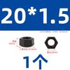 Porca Hexagonal Dente Fino Classe 10.9 Porca Dente Invertido Parafuso Dente Esquerdo Tampa de Parafuso Rosca Inversa Parafuso Inverso Fêmea M6M8M10-80