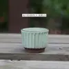 Mini Maceta para Pulgar, Paisajismo de Acuario Extra Pequeño, Puede Remojarse en Agua, Cerámica Gruesa, Maceta de Cerámica Transpirable y Controlable para Suculentas en la Punta del Dedo