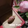 Joia Íris Grega Arco-Íris Pedra Colar Jantar de Casamento Fantasia Menta Mambo Gymnopus Brincos