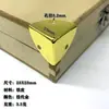 23,26,28mm Protector de Esquina Triangular Grande Caja de Herramientas Esquina Anticolisión Accesorios para Manualidades Caja de Vino Accesorios para Caja de Madera