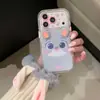 Funda con Expresión 3D de Judy de Dibujos Animados Adecuada para Funda de Teléfono Apple 17 Pro Max iPhone 16 Portátil 15 Anti-Caídas 14 para Mujeres