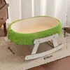Ninho de Gato Fada Meow Almofada de Gelo Agitador Rede para Gato Tapete de Dormir Verão Fresco Fofo Especial Suprimentos para Gato Pet