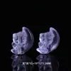 Cristal Púrpura Piezoeléctrico Cuentas Espaciadoras Púrpura Lavanda Accesorios para Joyería DIY Osito Suelto Cuentas Sueltas Accesorios para Pulsera Venta al por Mayor Cristal Blanco