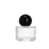Frascos de Perfume em Estoque 50/100ml Frascos de Perfume de Vidro Transparente Frascos Vazios Recarregáveis Frascos de Vidro Atacado