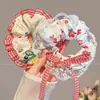 Gomas para el pelo tipo scrunchie, estilo suave y perezoso, para niñas, 2026, nuevas, de alta apariencia, cordones para el pelo extra grandes, estilo coreano