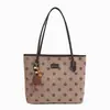 Bolsa de mano tipo tote de lunares transfronteriza de gran capacidad para mujer, nuevo estilo de verano, bolso de mano de lino versátil y relajado, bolso de hombro y para llevar debajo del brazo