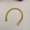 Pulsera de Oro Aluvial para Mujer, Lujo Accesible, Pulsera de Corazón de Alta Gama, Pulsera de Trébol de Cuatro Hojas, Pulsera con Palabra de Bendición, Adorno Exquisito para Niñas