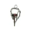 Accesorios para Joyería DIY Colgante de Calavera y Cabeza de Pájaro de Aleación de Zinc Retro Colgante de Collar para Hombre Gótico Venta Caliente Transfronteriza