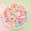 Mini letras de estrella brillantes mixtas diy pegamento de crema funda de teléfono pendientes pasador joyería accesorios de resina al por mayor