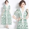 Cardigan Casual de Manga Curta com Lapela Única Bordado em Renda Vazada Retro Feminino para Comércio Exterior Transfronteiriço