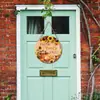 Nuevos Productos Transfronterizos: El Otoño es la Temporada de la Cosecha, Colgantes de Pared de Puerta y Ventana de Madera 2D, Decoraciones de Escena Atmosférica