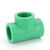 Accesorios de Tubería de Agua Qingfan Ppr Unión Recta Ppr de 4 Puntos Diámetro Igual Fusión en Caliente 6 Puntos Tres Vías Codo Ppr de 1 pulgada Venta al por Mayor