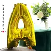 Globo de película de aluminio de 16 pulgadas, cuerpo delgado tipo belleza, color dorado plateado, letra inglesa, decoración de fiesta de cumpleaños, arreglo de globos de papel de aluminio