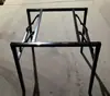 Estrutura de Mesa Dobrável, Suporte de Mesa Longa, Estrutura de Ferro de Camada Dupla/Camada Única, Pernas de Mesa, Pernas de Estrutura de Mesa Dobrável em Ferro Artístico com Travessas