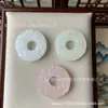 Fuente Mayorista Loto Raíz de Jade Afgano Rosa Pixiu Hebilla de Seguridad Colgante para Hombres y Mujeres, Collar Pixiu de Jade Verde y Blanco Vajilla de Jade