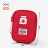 Kit de Primeiros Socorros Portátil para Viagem Doméstica Prevenção de Epidemias ao Ar Livre Pequena Bolsa de Remédios Bolsa de Cosméticos para Viagem de Negócios Kit Médico de Primeiros Socorros para Emergências