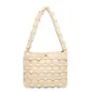 2026 Bolso Nube Nuevo Moda Coreana de Nicho Tejido Burbuja Acolchado Tridimensional Bolso de Mujer Versátil Bolso de Hombro para Viajar