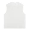 Etai Roupa Masculina Marca de Moda Europeia e Americana High Street Pesado Borda Solta Camiseta 100% Algodão Solta Sem Mangas Neutro Colete Retro