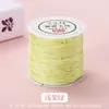 Cuerda Tejida a Mano No. Hilo de Jade 72 Hilos Segmentado Teñido Gradiente Colorido Cuerda de Cinco Colores Hilo para Pulsera DIY Nudo Chino Cuerda Venta al por Mayor