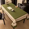 2026 Nuevo Mantel Impermeable a Prueba de Aceite Resistente al Calor Sin Lavado Lujo Ligero Tacto de Gama Alta Mantel para Mesa de Café Mantel Individual para Mesa