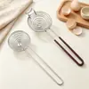 En Stock Separador de Clara de Huevo de Acero Inoxidable 304 Mango Extendido Creativo Separador de Yema y Clara de Huevo Colador para Olla Caliente