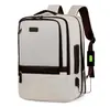 Mochila de Negócios Transfronteiriça Grande Capacidade Bolsa para Laptop de 16 polegadas Masculina Tecido Oxford Repelente à Água Bolsa para Deslocamento e Viagem Expansível