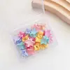 20 Caixas Estilo Coreano Pequenas Mini Cor de Doce Cabelo de Criança Pegador de Cabelo Menina Fofa Acessórios de Cabelo para Pegar Cabelo Quebrado