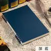 Cuaderno de hojas sueltas B5 no irritante, cuaderno de espiral desmontable para estudiantes, bloc de notas simple, engrosado, especializado para exámenes de posgrado